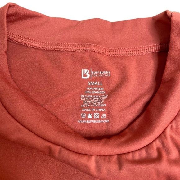 BuffBunny Fall In Love Long Sleeve Bodycon Energy Dress in Cinnamon Small - Picture 3 of 7